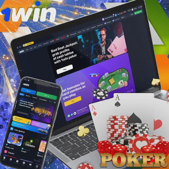Play Poker on the Go with the 1win Mobile App in India